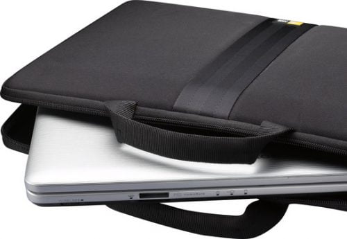 תיק מעטפה שחור דגם EVA למחשב נייד 16" מבית case logic